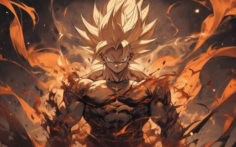 Goku Super Saiyan transformation wallpaper 4K Dragon Ball ultra HD,background free download for Pc & Mobile phone and iphone