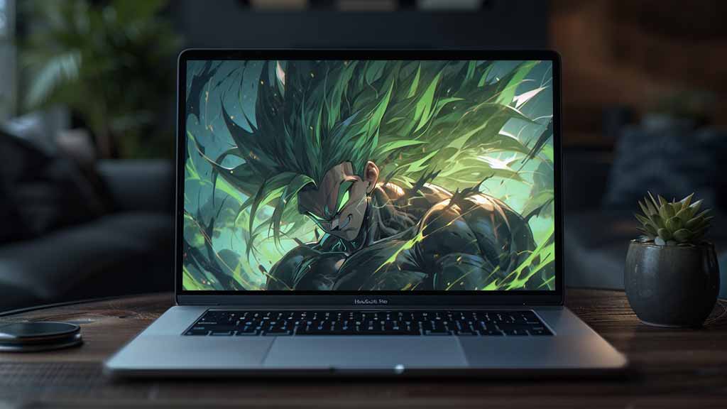 Dragon Ball Broly Super Saiyan 3 Fond d'écran 4K - Transformation épique ultra HD, arrière-plan gratuit à télécharger pour PC, téléphone portable et iPhone