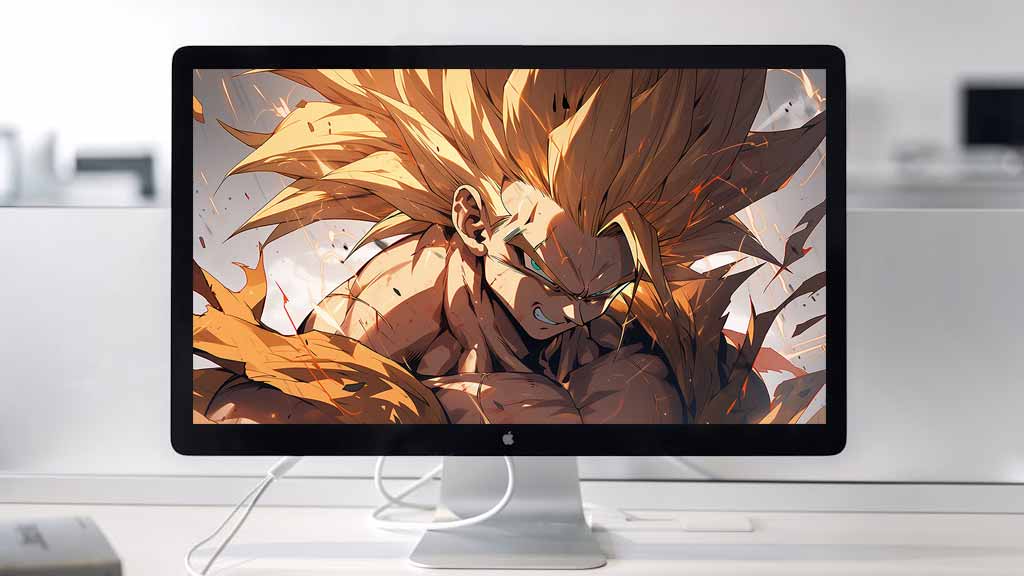 Fond d'écran explosif Dragon Ball Goku Super Saiyan 4K Dragon Ball anime arrière-plan Ultra HD - téléchargement gratuit pour PC & téléphone portable et iPhone