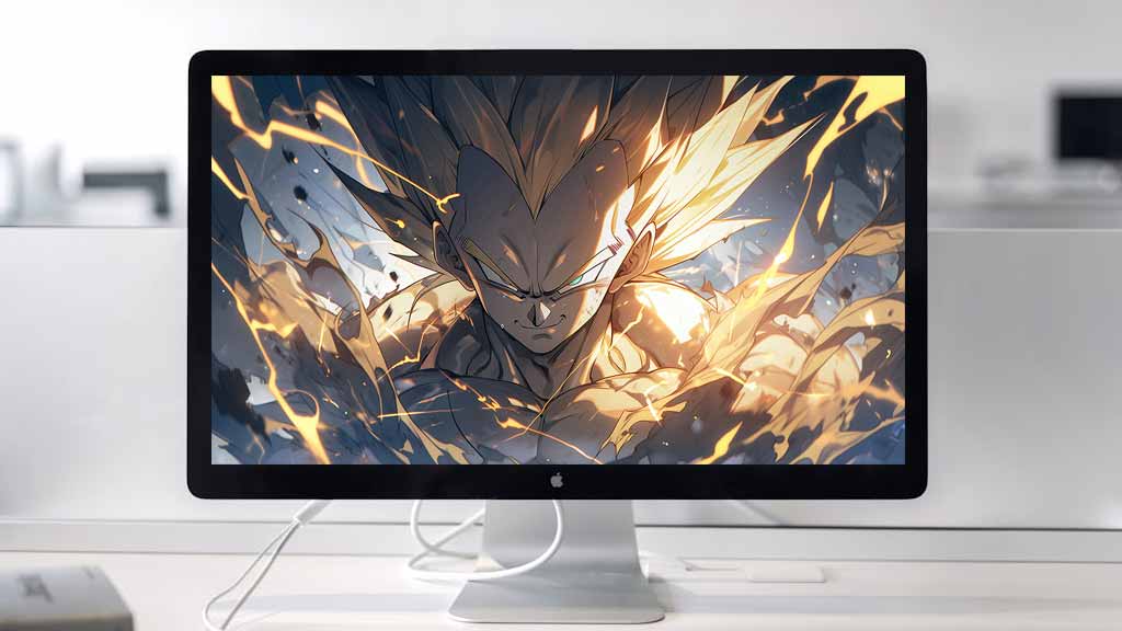 Fond d'écran 4K épique de Vegeta super Saiyan Dragon Ball - Ultra HD épique, arrière-plan gratuit à télécharger pour PC, téléphone portable et iPhone