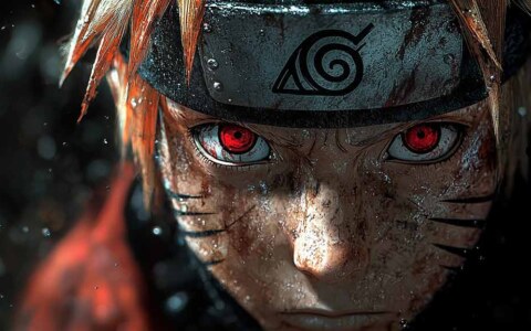 Naruto Rage Red eyes wallpaper 4k Ultra HD background, free download for desktop and mobile phone