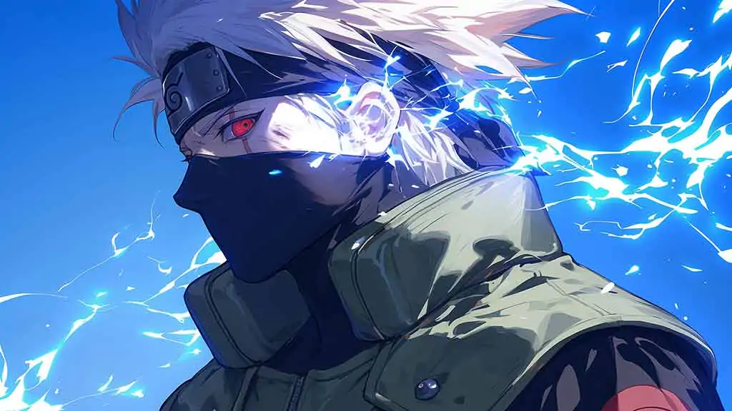 Kakashi Hatake Sharingan wallpaper 4k Ultra HD background free download for Pc & Mobile phone