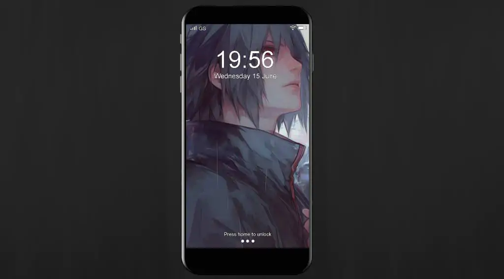 Uchiha Sasuke rain wallpaper 4k artwork Free Ultra HD anime background for desktop & mobile phone