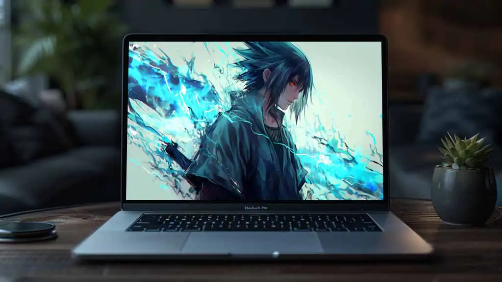 Uchiha Sasuke Chidori 4K wallpaper, ultra HD Naruto Anime background free download for pc & mobile phone