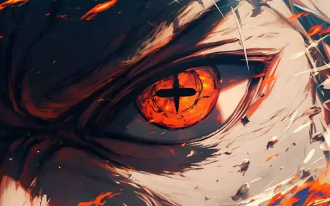 Naruto's Sage Mode eye close-up wallpaper 4k Ultra HD resolution free download for Pc & Mobile phone