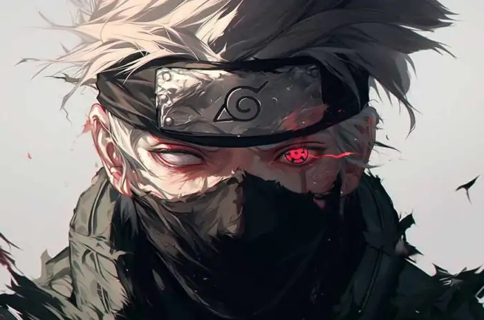 Kakashi Sharingan 4K Wallpaper 4k – Free Ultra HD Anime Background in JPG high resolution for desktop & mobile. No registration.