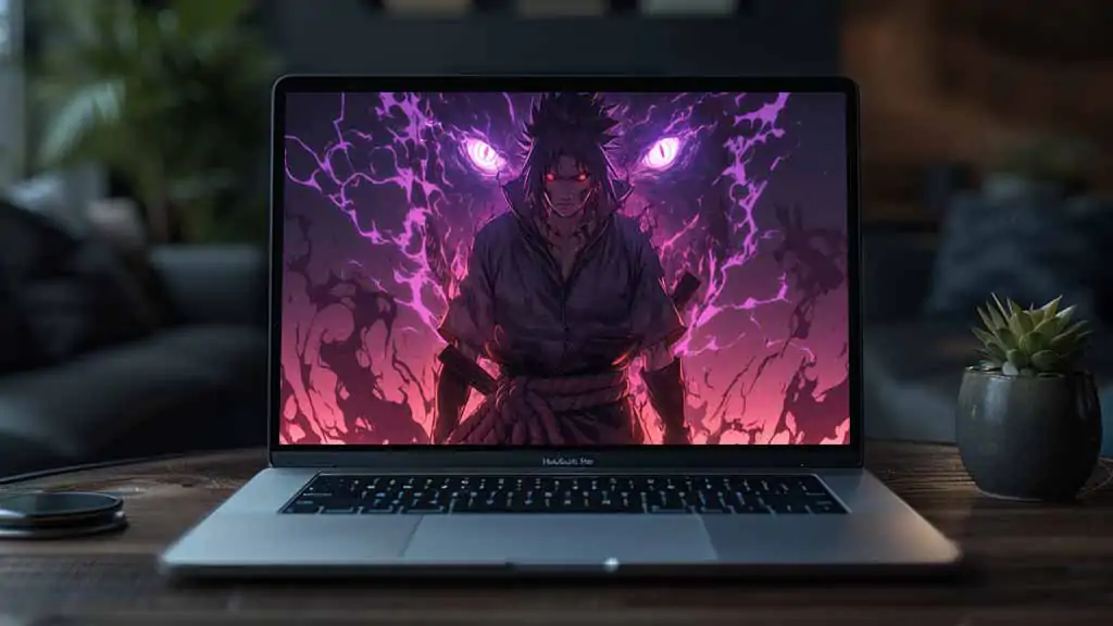 Sasuke Susanoo avec la marque de malédiction activée Fond d'écran 4K gratuit Fond d'écran d'anime Ultra HD pour ordinateur de bureau et téléphone portable