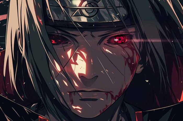 Itachi Uchiha mangekyou sharingan fond d'écran 4k Ultra HD téléchargement gratuit pour PC et téléphone portable