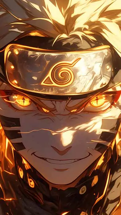 Naruto Six Paths Sage Mode Gold portrait Wallpaper 4k Free Ultra HD anime Free download background for desktop & mobile phone