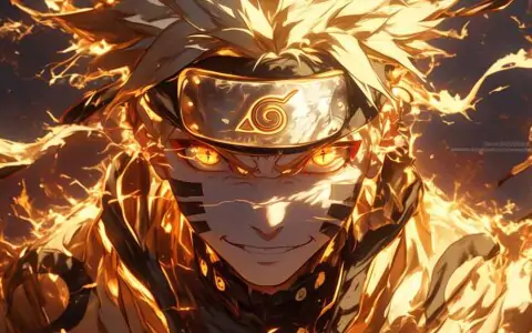 Naruto Six Paths Sage Mode Gold portrait Wallpaper 4k Free Ultra HD anime Free download background for desktop & mobile phone