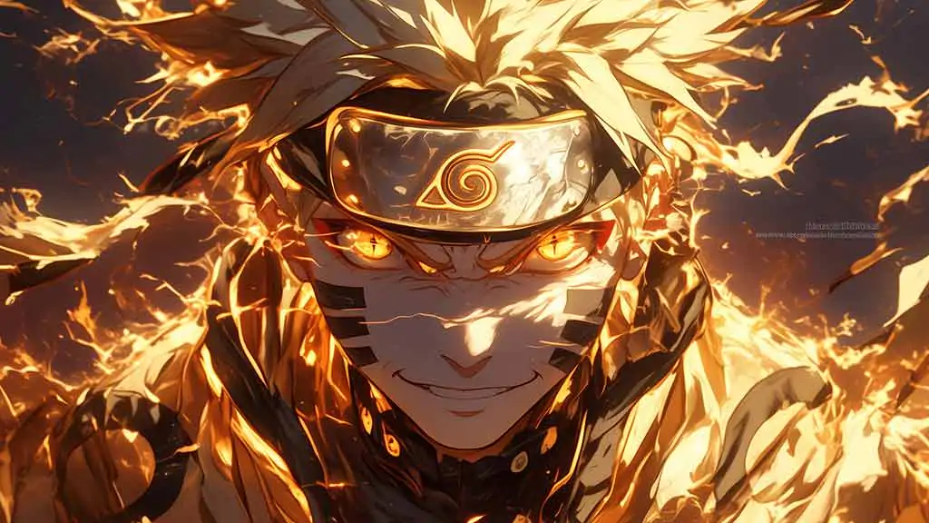 Naruto Six Paths Sage Mode Gold portrait Wallpaper 4k Free Ultra HD anime Free download background for desktop & mobile phone