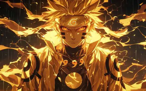 Naruto Six Paths Sage Mode Gold Wallpaper 4k Free Ultra HD anime Free download background for desktop & mobile phone