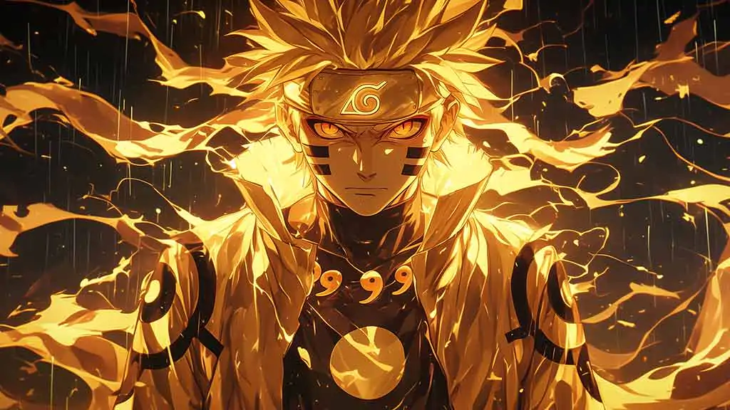 Naruto Six Paths Sage Mode Gold Wallpaper 4k Free Ultra HD anime Free download background for desktop & mobile phone