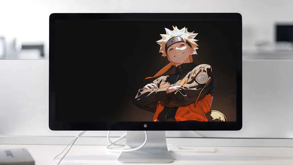 Naruto Uzumaki Fond d'écran minimaliste 4k Anime Ultra HD, téléchargement gratuit pour ordinateur de bureau et téléphone portable