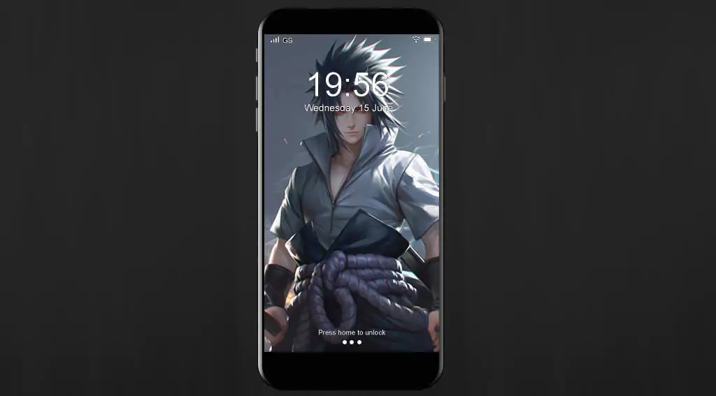 Uchiha Sasuke 4K wallpaper featuring dramatic portrait Free Ultra HD anime background for desktop & mobile phone