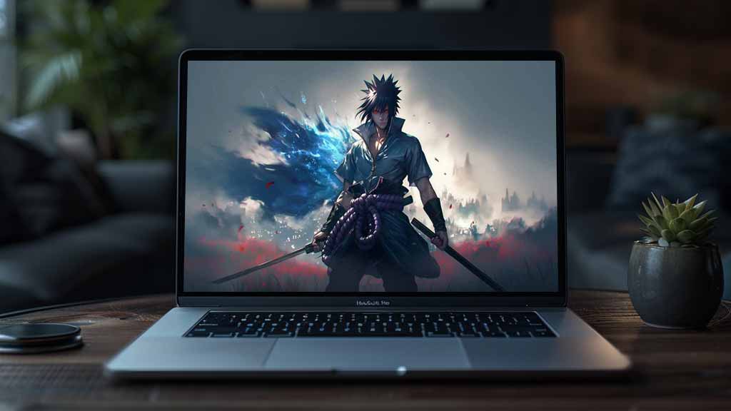 Uchiha Sasuke Chidori blade 4K wallpaper Free download Ultra HD anime background for desktop & mobile phone