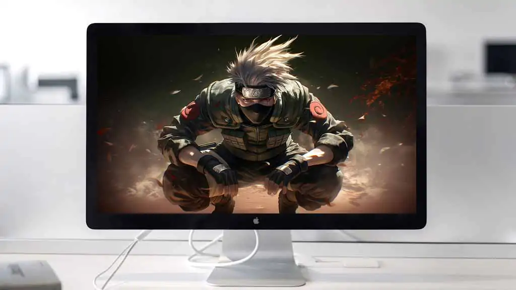 Fond d'écran de combat de Kakashi Hatake 4k anime Ultra HD téléchargement gratuit pour PC et téléphone portable