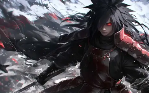 Madara Uchiha Warrior wallpaper 4k sharingan activated Ultra HD background, free download for desktop and mobile phone