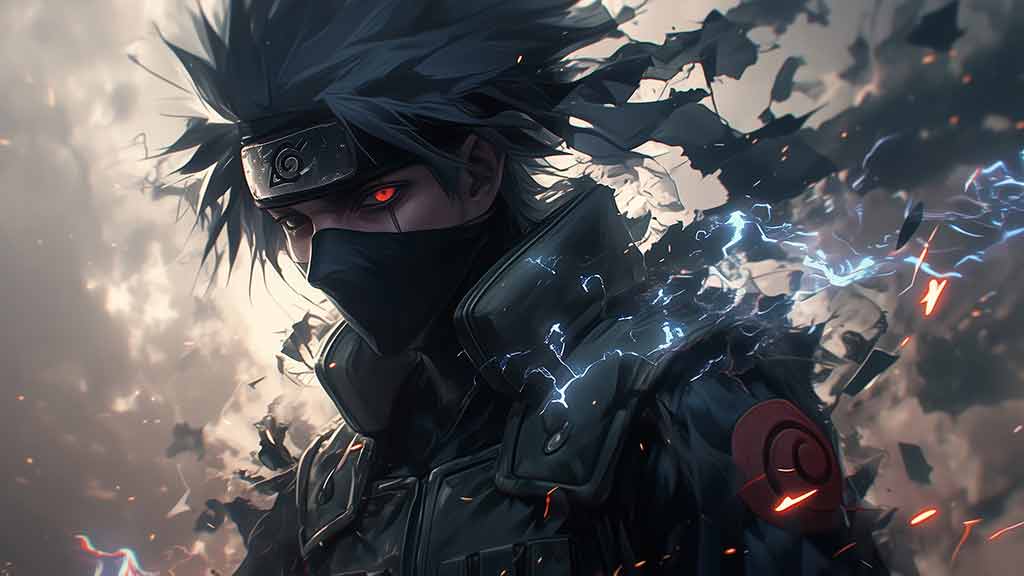 Téléchargement gratuit du fond d'écran 4K Hatake Kakashi Sharingan – Arrière-plan Anime Ultra HD gratuit en haute résolution JPG pour ordinateur et mobile