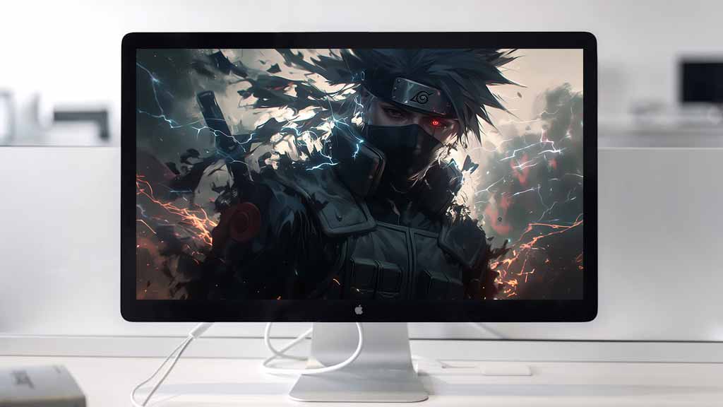 Fond d'écran Kakashi Hatake Sharingan 4k Naruto anime Ultra HD téléchargement gratuit pour PC et téléphone portable