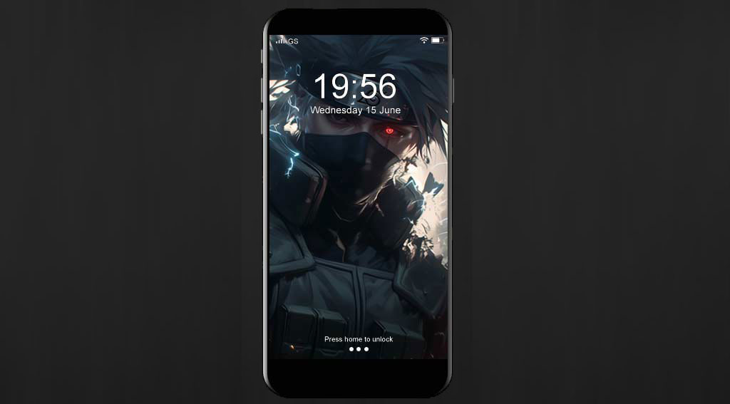 Fond d'écran Kakashi Hatake Sharingan 4k Naruto anime Ultra HD téléchargement gratuit pour PC et téléphone portable