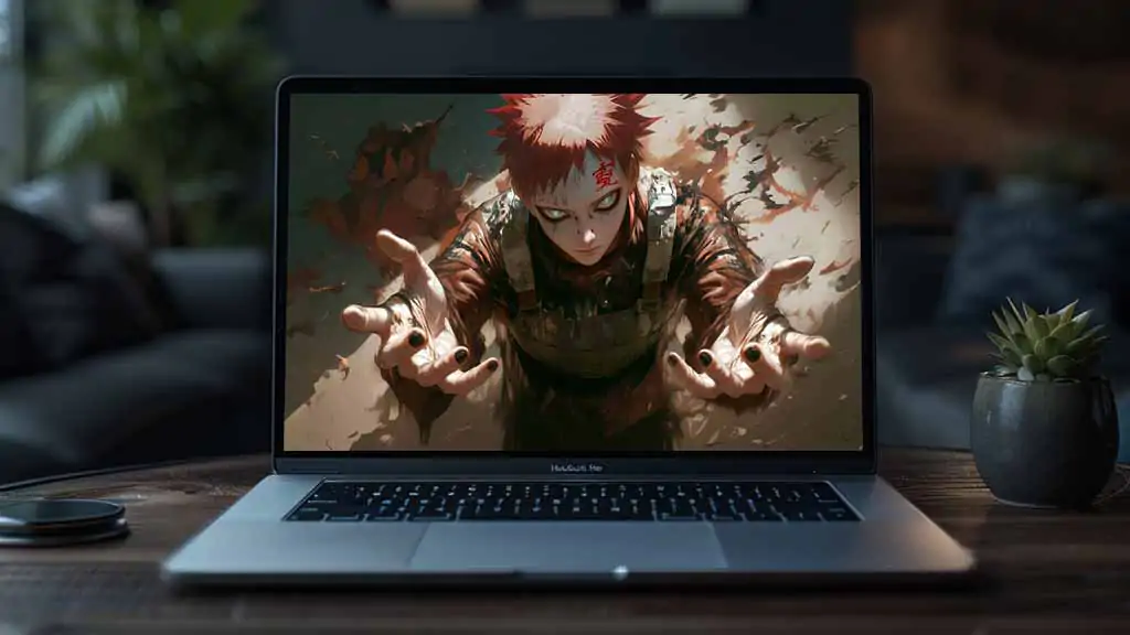 Gaara of tha sand wallpaper 4k Naruto Anime Ultra HD background, free download for desktop and mobile phone