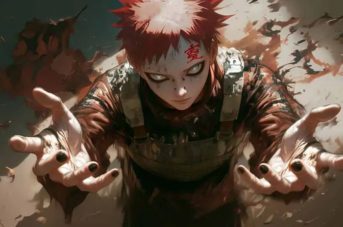 Gaara of tha sand wallpaper 4k Naruto Anime Ultra HD background, free download for desktop and mobile phone