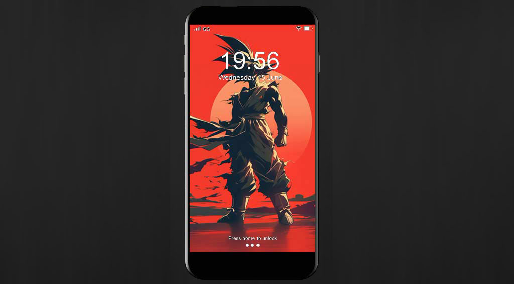Fond d'écran Goku Coucher de Soleil 4K | Dragon Ball Arrière-plan Ultra HD Téléchargement Gratuit PC & Téléphone portable