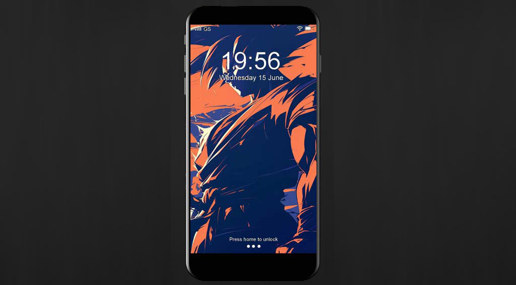 Dragon Ball Goku silhouette contre coucher de soleil orange fond d'écran 4K, fond d'écran artistique anime ultra HD gratuit pour Pc & Mobile
