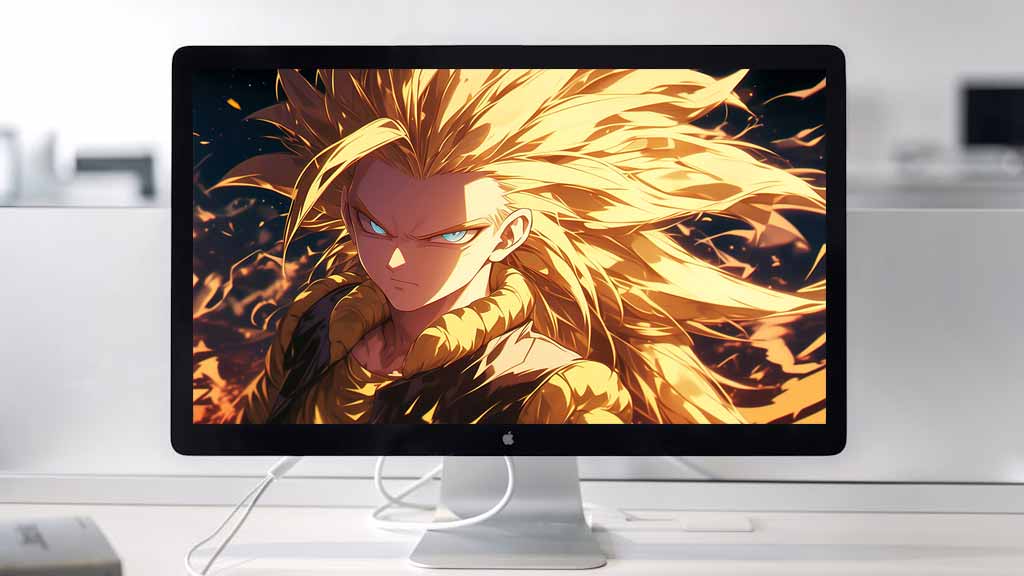 Fond d'écran Gohan Super Saiyan 3 en 4K | Dragon Ball Z Arrière-plan Ultra HD Téléchargement Gratuit PC & Téléphone portable