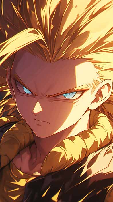 Fond d'écran Gohan Super Saiyan 3 en 4K | Dragon Ball Z Arrière-plan Ultra HD Téléchargement Gratuit PC & Téléphone portable