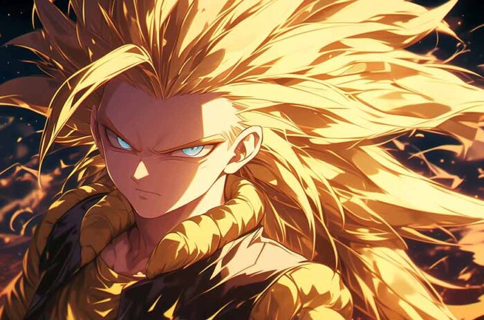 Fond d'écran Gohan Super Saiyan 3 en 4K | Dragon Ball Z Arrière-plan Ultra HD Téléchargement Gratuit PC & Téléphone portable