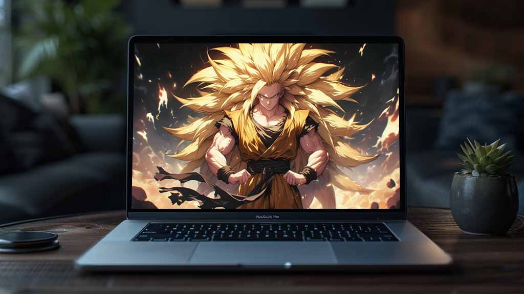 Fond d'écran Goku Super Saiyan 3 4K | Dragon Ball Z Arrière-plan Ultra HD Téléchargement Gratuit PC & Téléphone portable