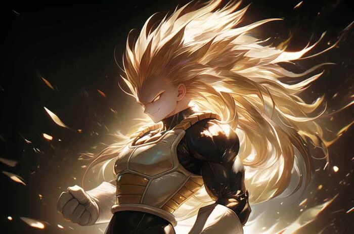 Fond d'écran Vegeta Super Saiyan 3 en 4K | Dragon Ball Z Arrière-plan Ultra HD Téléchargement Gratuit PC & Téléphone Mobile