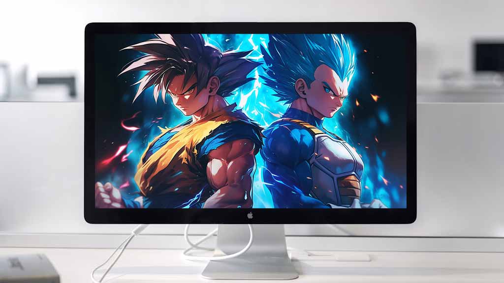 Fond d'écran Goku & Vegeta Super Saiyan 4K | Dragon Ball Z Arrière-plan Ultra HD Téléchargement Gratuit PC & Téléphone portable