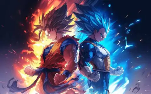 Goku VS Vegeta Super Saiyan Fight Wallpaper 4K | Dragon Ball Z Ultra HD Background Free Download PC & Mobile phone