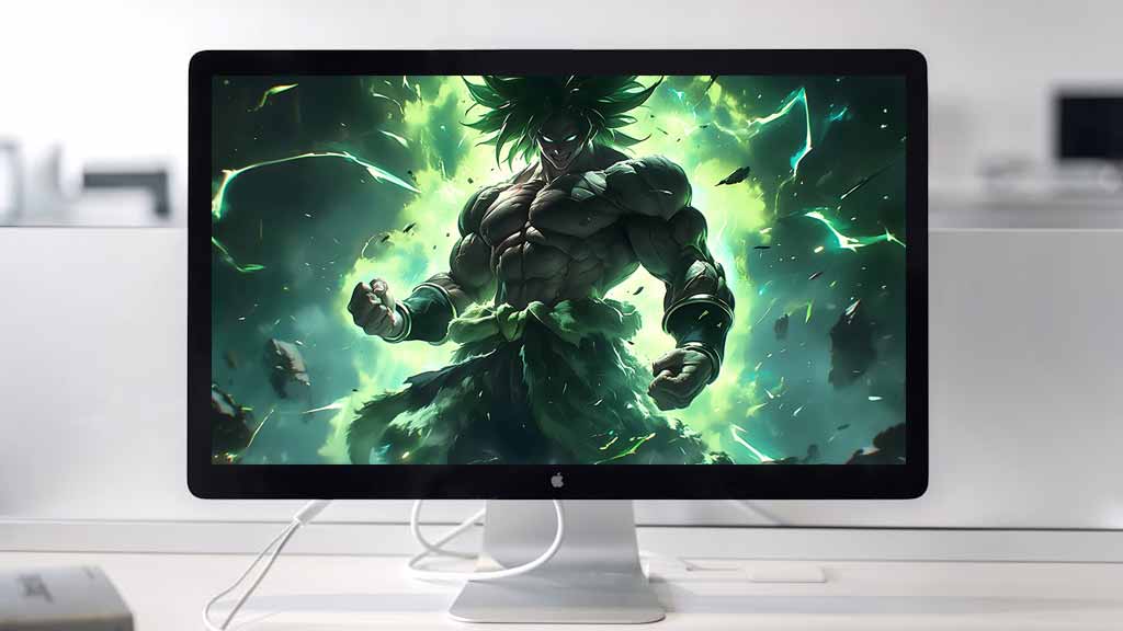 Broly Super Saiyan - Fond d'écran épique d'explosion d'énergie Dragon Ball en 4K ultra HD gratuit pour PC et mobile
