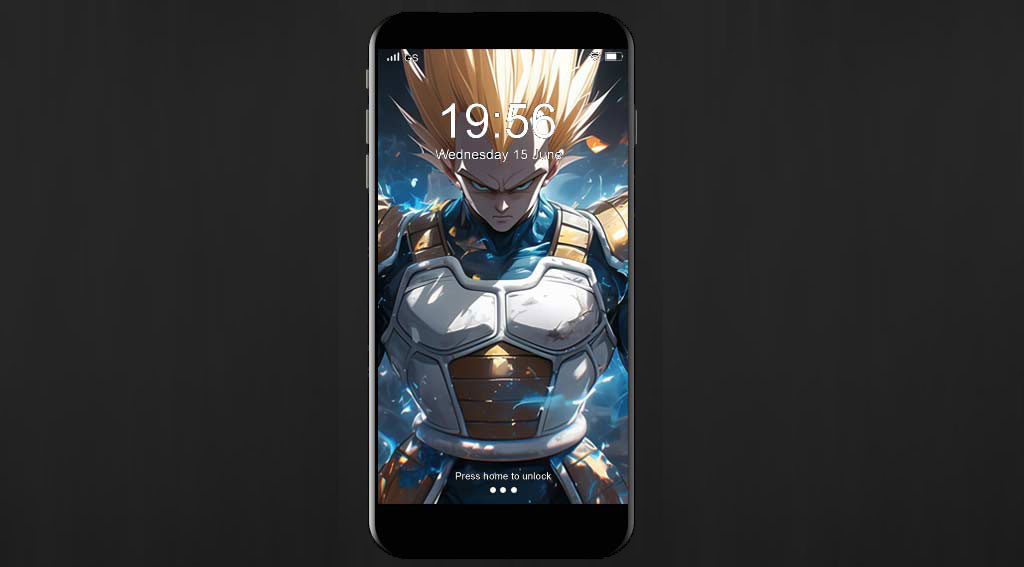 Vegeta Super Saiyan en armure de combat - Fond d'écran Dragon Ball Energy Explosion 4K ultra HD gratuit pour Pc & Mobile