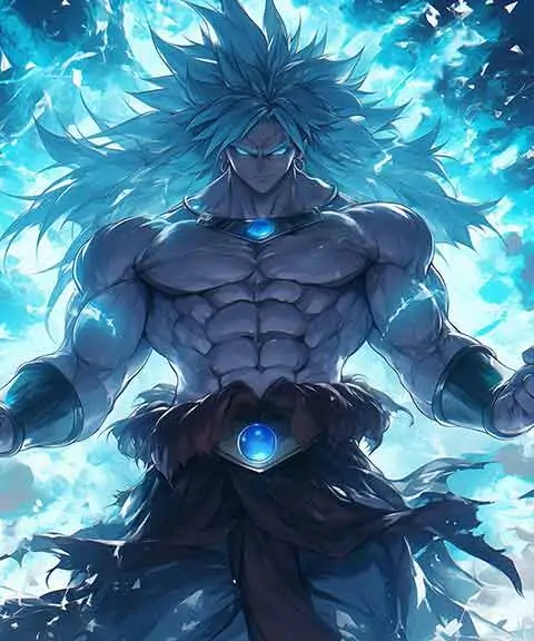 Broly Ultra Instinct Dragon Ball anime wallpaper 4k Ultra HD background free download for desktop & mobile phone