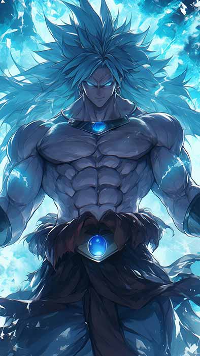 Fond d'écran animé Dragon Ball Broly Ultra Instinct 4K Ultra HD gratuit à télécharger pour ordinateur et téléphone portable
