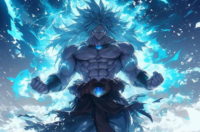 Fond d'écran animé Dragon Ball Broly Ultra Instinct 4K Ultra HD gratuit à télécharger pour ordinateur et téléphone portable