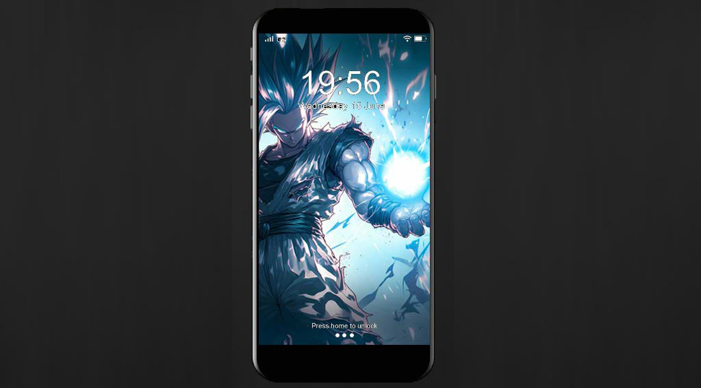 Fond d'écran Dragon Ball Goku Kamehameha 4k avec énergie bleue intense Fond d'écran gratuit Ultra HD pour Pc & Téléphone portable