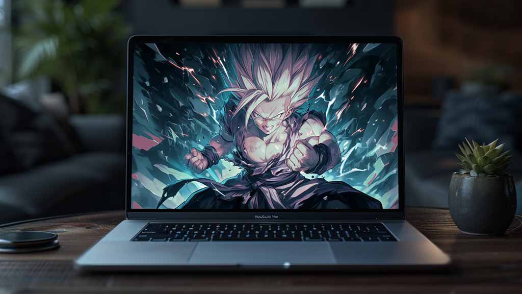 Fond d'écran Gohan en position de combat 4K Art épique Dragon Ball téléchargement gratuit arrière-plan ultra HD gratuit pour PC et Mobile