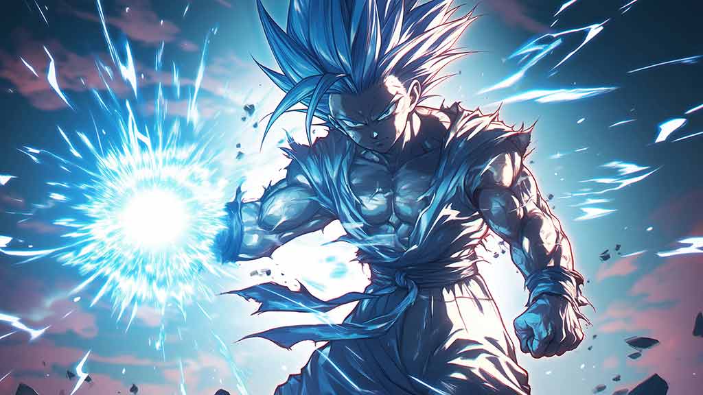 Fond d'écran Gohan Pleine Puissance 4k Art Épique Dragon Ball téléchargement gratuit arrière-plan ultra HD gratuit pour PC et Mobile