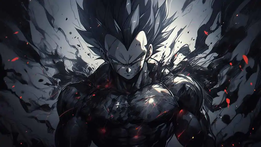 Vegeta dark power wallpaper 4K , Dragon Ballultra HD background free download for pc & mobile phone