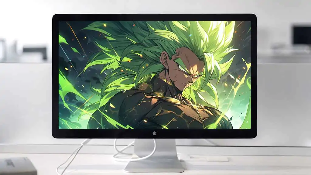 Epic Dragon Ball Broly Super Saiyan 3 Wallpaper 4K - Epic ultra HD background free download for Pc & Mobile phone and iphone