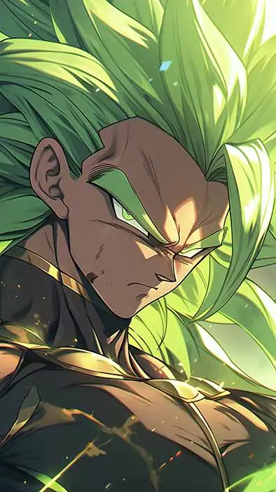 Epic Dragon Ball Broly Super Saiyan 3 Wallpaper 4K - Epic ultra HD background free download for Pc & Mobile phone and iphone