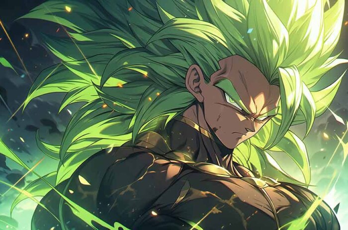 Fond d'écran Dragon Ball Broly Super Saiyan 3 4K - Fond d'écran épique ultra HD à télécharger gratuitement pour Pc & Mobile et iphone