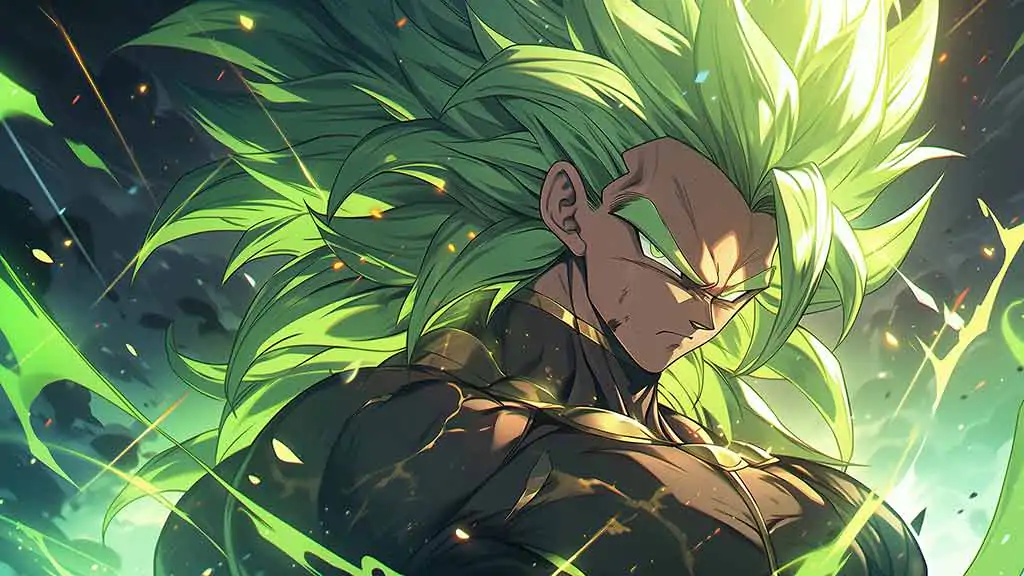 Epic Dragon Ball Broly Super Saiyan 3 Wallpaper 4K - Epic ultra HD background free download for Pc & Mobile phone and iphone