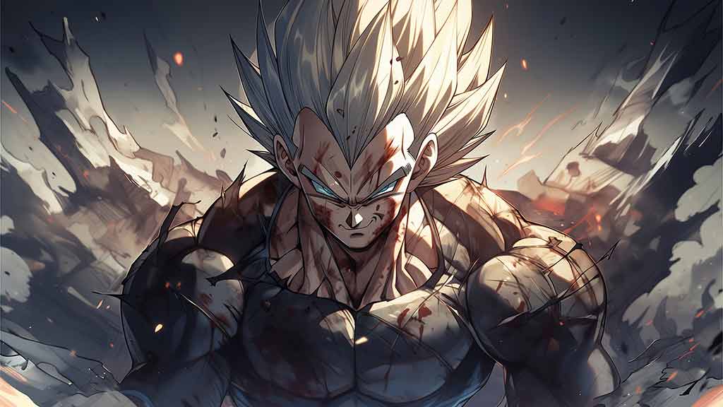 Dragon Ball Vegeta Saiyan Prince en combat fond d'écran 4K, fond d'écran ultra HD à télécharger gratuitement pour pc & téléphone portable